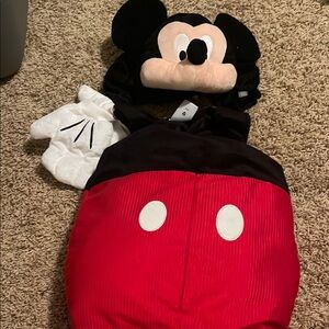 Mickey Mouse Costume with Red and Black Colors